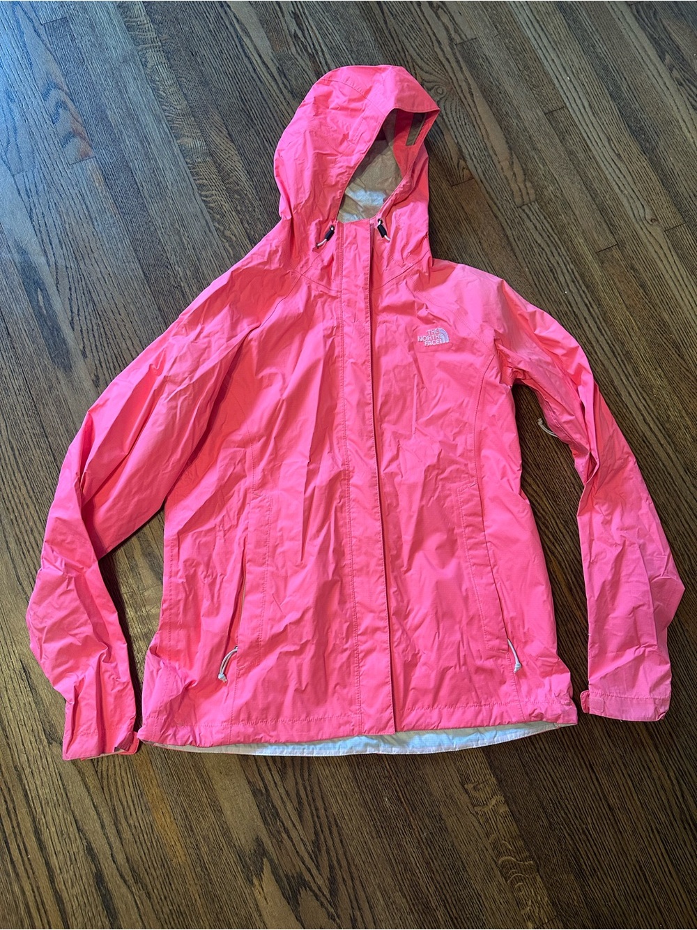 The North Face Women's Waterproof Hooded Jacket - Hot Pink Hyvent2L